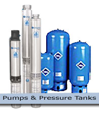 Pumps & Pressure Tanks - coming soon!
